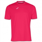 Футбольная футболка Joma Combi розовая 100052.880
